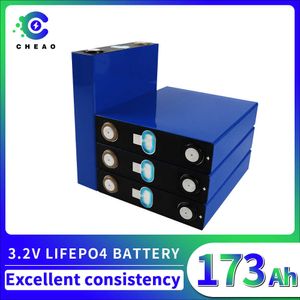 Batterie Lifepo4 de qualité A 3,2 V 173 Ah, rechargeable à cycle profond, pour camping-car, yacht, système d'énergie solaire, haute capacité, UE, États-Unis, sans taxe