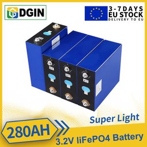 Batterie Lifepo4 de qualité A 3.2V, 280ah, batterie au phosphate de fer, système d'énergie solaire, camping-car, bateaux, cellules, entrepôt européen, livraison rapide