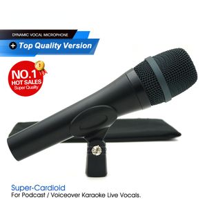 Microphone filaire professionnel de qualité Grade A E945, micro dynamique Super cardioïde 945 pour la Performance, karaoké, chant en direct, scène