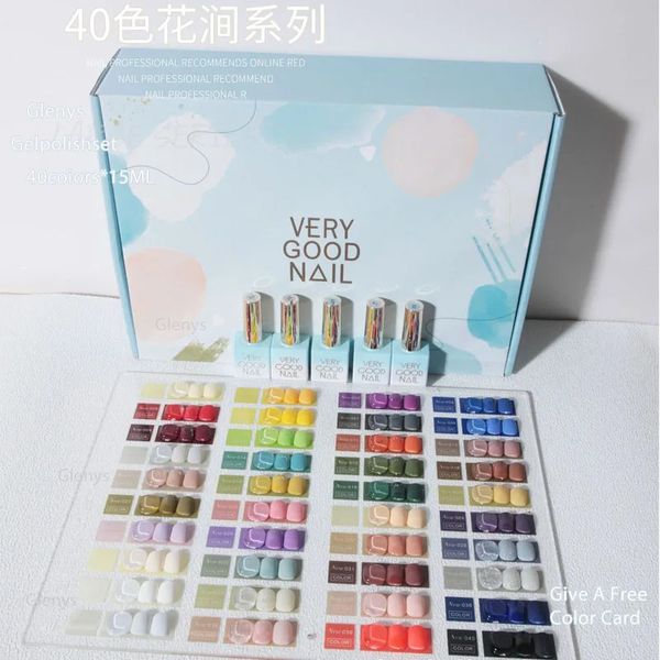 Bouteille de couleur dégradée, ensemble de Gel pour ongles haut de gamme, couleur unie, Points d'amélioration des ongles, vente en gros par fabricant professionnel 240129