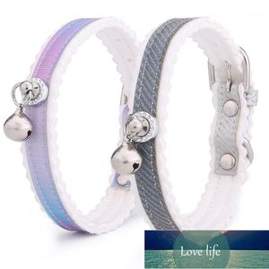 Gradient Diamond Bell Pet Collar Collier de chien pour chiens Facile à porter Réglable Safe Puppy Cat Colliers pour petits, moyens et grands chiens Pet1