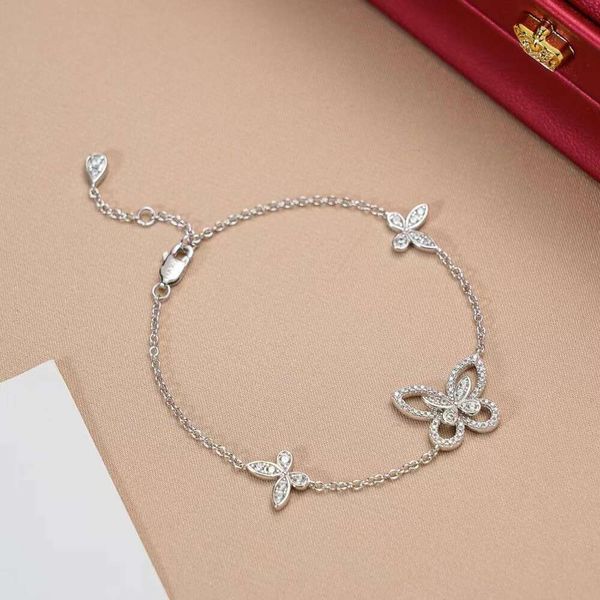 Graf V Mijin Phantom Butterfly – Bracelet en diamant ajouré pour femmes, plaqué or, polyvalent, léger, de haute qualité