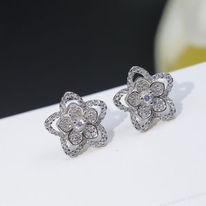 GRAFE Boucles d'oreilles créateur pour femme Plaqué Or 18K qualité T0P reproductions officielles argent 925 marque créateur fleur avec boîte 002