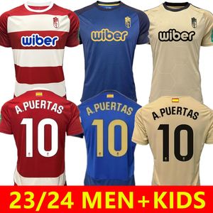 Granada 2024 Camiseta 2023 CF Voetbalshirts CALLEJON A.PUERTAS SORO UZUNI 23 24 Jesus Vallejo F.DIEDHIOU C.NEVA BRYAN BICARD Voetbal Real