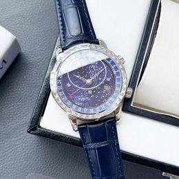 GRANDES COMPLICATIONS Couples montre pour homme montres mécaniques automatiques Geneva Starry Sky Noctilucent set tarière Réplique officielle montre-bracelet designer 108