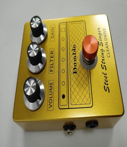 Pedal de gran efecto Dumbles estilo SSS cuerda de acero Singer Clean Drive Pedal de guitarra 7044169