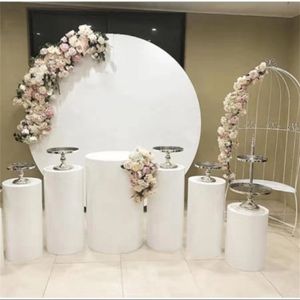 Grand événement Les cercles de fer pour la baby shower d'anniversaire grandes arcs décor décor rond rond rond de gâteau pour le mariage de scène accueillant décora 249y