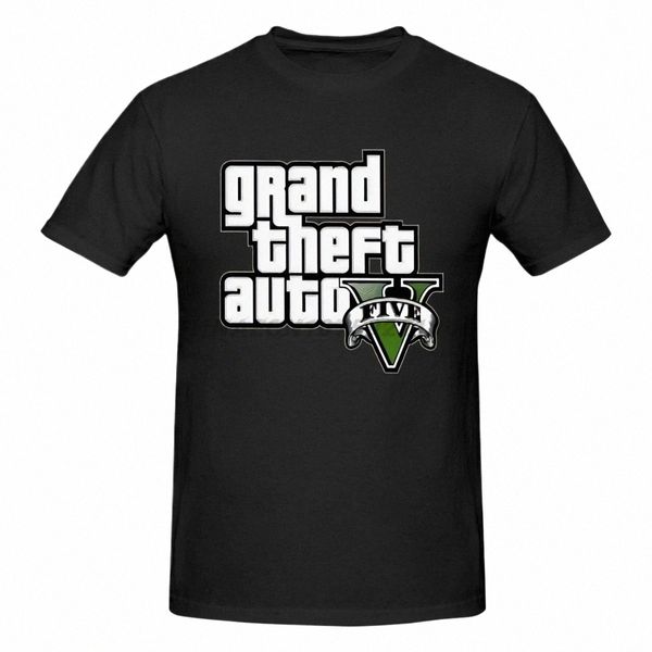 Grand Theft Auto GTA T-shirt Hommes Street Lg avec GTA 5 T-shirt Hommes Marque Célèbre T-shirts en Cott Tees pour Couples GTA5 f0L7 #