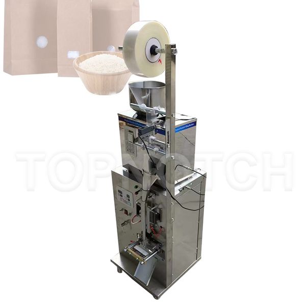 Máquina de embalaje de llenado de polvo de gránulos Máquina de embalaje de sellado de peso automático de llenado cuantitativo de tornillo de hardware