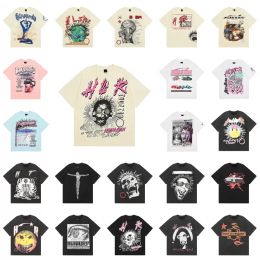 Grafische tee klassieke designer t-shirt heren t-shirt vintage t-shirts hiphop spelen zomer teers dames tops katoenen t-shirts korte mouw kleding #