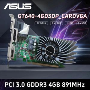 Cartes graphiques ASUS GT640-4GD3DP_CARDVGA VIDÉO NVIDIA Card GEFORCE GT640 GDDR3 4G PCI Express 2.0 16x 128 Bit 891 MHz GT610 GPU utilisé