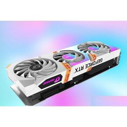 Cartes graphiques Colorf Rtx3060 / Ti Card Bl-In Ad Vcan Gaming Ordinateur de bureau Blanc Indépendant 2060 Drop Delivery Ordinateurs Réseau Otgxw