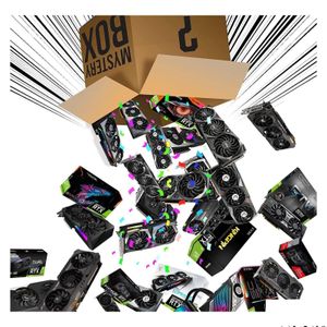 Cartes graphiques les plus chanceuses de mystères 100% gagnant un cadeau de surprise de haute qualité box aveugle aléatoire y toys 2022 christmas drop déliv deli otogf