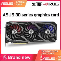 Cartes graphiques Carte Asus originale nouvelle Rtx 3090Ti 3090 3080Ti 3080 3070Ti 3070 3060Ti 3060 24G 12G 10G Nvidia Rtx3080 Gaming Video Drop Dhsly