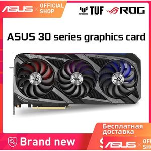 Grafische kaarten Originele Asus-kaart Nieuw Rtx 3090Ti 3090 3080Ti 3080 3070Ti 3070 3060Ti 3060 24G 12G 10G Nvidia Rtx3080 Gaming Video Drop Otlff