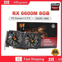 Grafische kaarten Sjs Rx 6600 6600M Rtx 3060M 3070 5500 Xt Gtx 1660S 2060S 6Gb 8Gb 12Gb kaart Gpu Video-ondersteuning Placa Drop Delivery Comput Ot2Eh