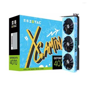 Tarjetas gráficas ZOTAC RTX 4070 12GB X-GAMING 12G Video RTX4070 GPU Tarjeta gráfica