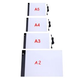 Tavolette grafiche Penne A2A3A4A5 Pad luminoso a LED per pittura diamante Artcraft Tracing Box Board Tavoletta grafica per pittura digitale 230808