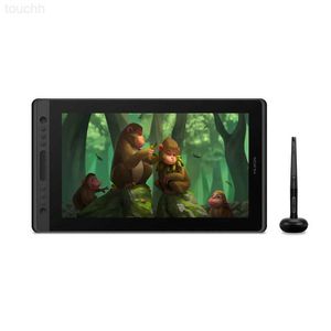 Tabletas gráficas Bolígrafos Huion Monitor gráfico Kamvas Pro 16 Pantalla de tableta de dibujo Tabletas digitales de 15,6 pulgadas Pantalla de dibujo con lápiz óptico sin batería L230923