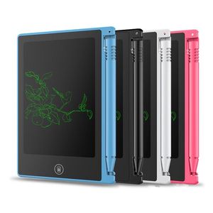 Tablettes graphiques Stylos Nouveau LCD Tablette d'écriture 4,5 pouces Digital Ding Électronique Pad d'écriture Mes Conseil Enfants Cadeaux Drop Livraison C OTBDQ