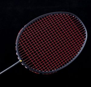 Grafiet Enkel Badmintonracket Professioneel Koolstofvezel Badmintonracket met Draagtas HV998566234