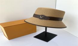 Grass Braid Designers Mens Womens Bucket Hat LETTER FORTY IMPRIMED PATRAW HAT FEMMES BASEAUBLE CAP LURXE DESSIGNE PISCERMAN CAP SUN2420710