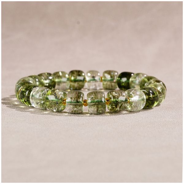 Bracelet de perles élastiques en jade de quartz vert d'herbe Bracelet Shein unisexe Bracelet de mode Bracelet d'amour en diamant classique Bracelet de couple Bracelet Bijoux de mariée