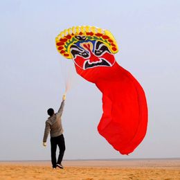 Gratis verzenend 8m peking opera vlieGeren zachting kite outdoor spoelgoed latawiec kite voor VOOR VOLWASENEN COMETA CERF VOLANT WEIFANG KITE FABRIEK