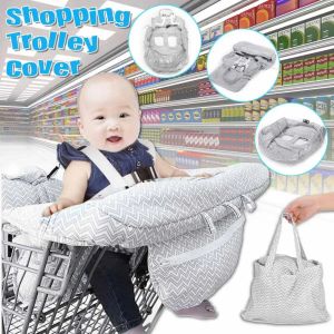Tombentones pliable bébé supermarché couvercle couverture de panier de sécurité bébé