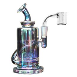 Rainbowl verre eau Bongs Matrix Perc narguilé tuyau d'eau verre Bong accessoires pour fumer huile Shisha tuyau de fumée