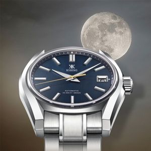 Graxx Seixx Merk Top Mode Luxe Horloge voor Mannen Kroon Blauwe Leeuw Grand Seixx Roestvrij Staal Waterdicht Kalender Designer Beweging Horloges Hoge Kwaliteit Montre