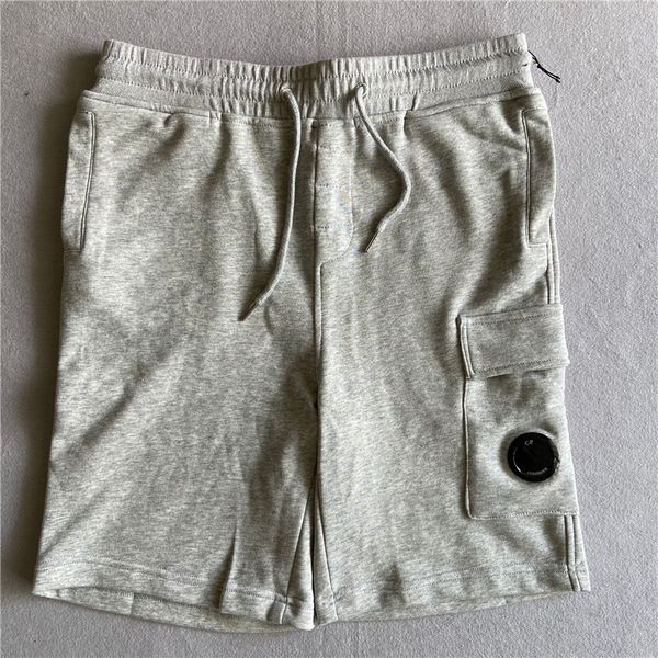 GRIS 7 Couleurs Une lentille fermeture éclair poche hommes pantalons courts décontracté coton lunettes amovibles hommes shorts sweatshorts survêtement de jogging en plein air