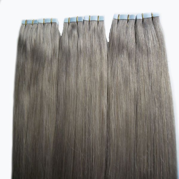 Extensions de cheveux gris 12 