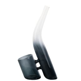 Accesorios de tubos de vidrio de repuesto de vidrio proxy Puffco con boca de vidrio gris para pipas para fumar