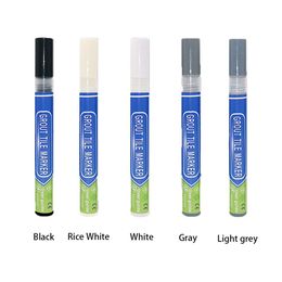 Grijs Witte Tegel Caulking Naad Pen Marker Multi-type Home Wand Golden Grout Pen Resistant Badkamer Keuken Tegel Reparatie Anti-mal