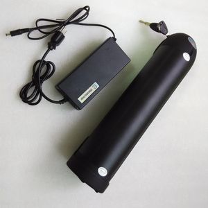 Geweldige 700W 48v 15Ah Li-ion waterketel lithium batterij zwart case behuizing voor Samsung 3000 mah cell fles