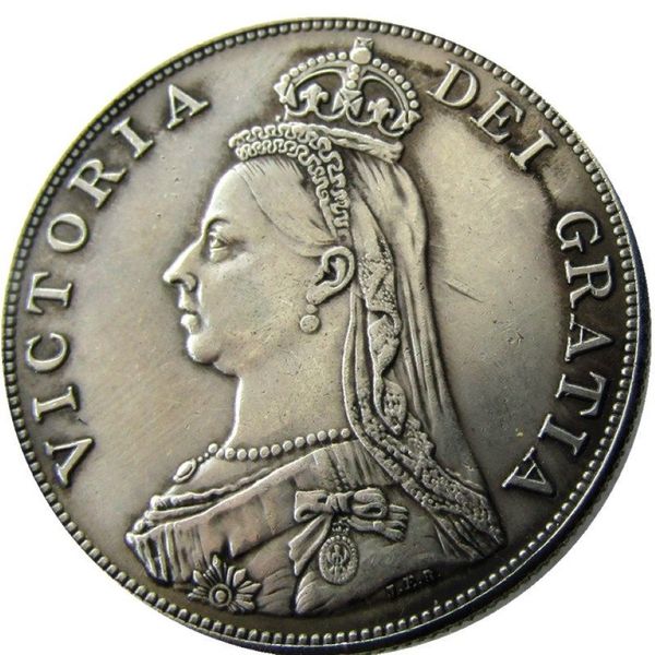 Grande-Bretagne Victoria Double Florin 1888 Copie Copin on Accessories231Z