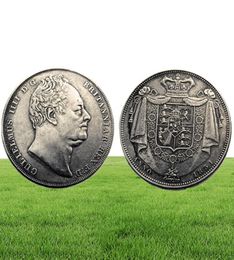 Grande-Bretagne William IV Proof Crown 1831 Copie Coin Home Decoration Accessoires 6953405