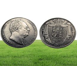 Grande-Bretagne William IV Proof Crown 1831 Copie Coin Home Decoration Accessoires9196592