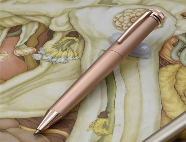 Grande collection héritée stylos de luxe en métal à balle à balle de la papeterie de la papeterie de bureau de bureau avec des marques d'écriture de ball de créateur Pen6252425