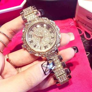 Geweldige kwaliteit dames designer polshorloges mode casual diamanten met doos dame luxe wijzerplaat 39 mm quartz horloges no489