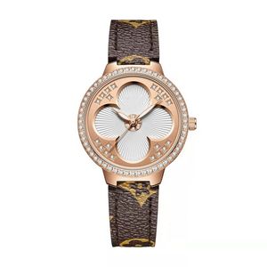 Relojes de pulsera de diseñador para mujer de gran calidad, deportivos con caja, relojes de cuarzo con esfera para mujer de 34 mm No199