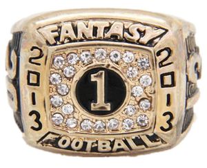 Geweldige Quatity 2013 Fantasy Football League Ring Fans Men Women Gift Ring Size 118277297