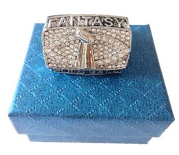 Great Quatity 2014 Fantasy Football League Ring Fans Men Femmes Femmes Gift Ring Size 118305188