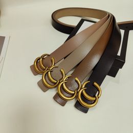 Grande ceinture silencieuse Litchi Active Designer Belt Vintage Pin Needle Buckle Designers Beltss Classic Solid Gold Letter Belts pour femmes 8 couleurs Largeur 3,0 cm Taille