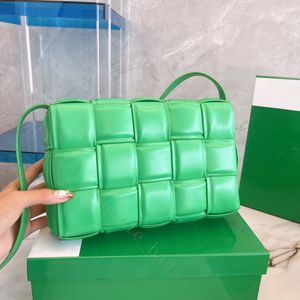 Grande épaule Cross Body Cool Summer Green Tote Bags Shopping Flaps Messenger Braided Plain Withlogo Luxury Designer Sacs à main Célèbre Lettre Purse Fashion Wallets