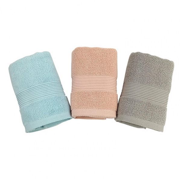 Grande serviette carrée essuie-mains en pur coton sans décoloration pour le visage essuyer les mains