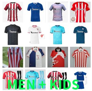 95 97 98 Retro Bilbao Club Soccer Jerseys 24 25 Berenguer Muniain Athletic Williams Jr Football Shirt 2024 2025 GARCIA VILLALIBRE CAMISETA SANCET UNAI SIMON HOMMES ENFANTS