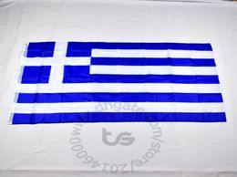 Grèce Banner grecque drapeau national 3x5 FT90150cm suspendu le drapeau national Greece Greek Home Decoration Flag Banner 1334259