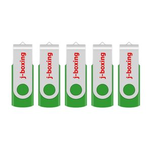 Groen 5PCSLOT 1G 2G 4G 8G 16G 32G 64G Roterende USB Flash Drives Flash Pen Drive Hoge Snelheid Memory Stick Opslag voor PC Laptop Mac3419651